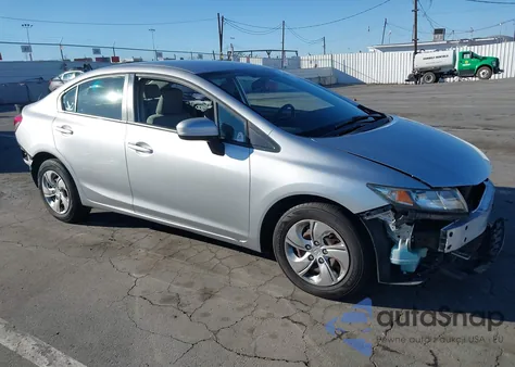 2015 Honda Civic Lx из США, поврежденный, VIN 19XFB2F56FE240723